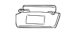 XL2Z7804104EAA - Body: Sun-visor for Ford: Explorer Sport, Explorer Sport Trac Image