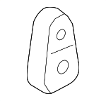 7P6253144 - Exhaust: Front Muffler Rear Bracket for Volkswagen: Touareg Image