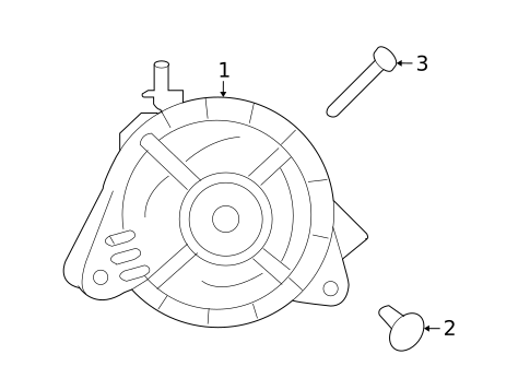 Alternator for 2005 Jeep Grand Cherokee #0