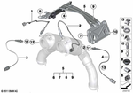 11787843161 - : Lambda-Probe Bracket for BMW Image