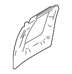 7C3Z2825508AA - Body: Door Window Molding for Ford: F-250 Super Duty, F-350 Super Duty Image