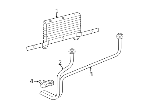 Trans Oil Cooler for 2003 Chevrolet Silverado 3500 #0