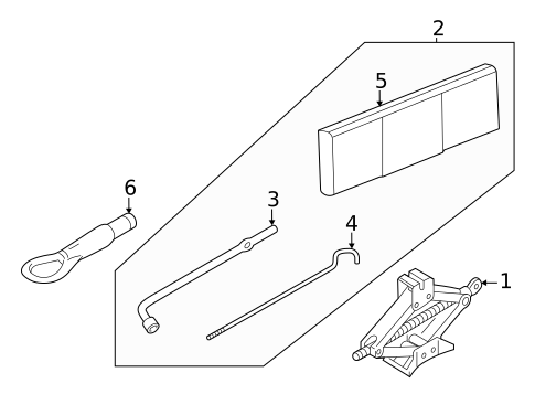 Jack & Components for 2023 Nissan Rogue #0