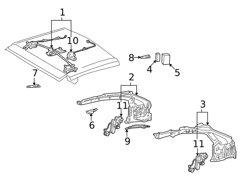 Motor & Components for 2013 Lexus IS250 #1