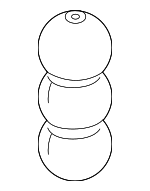 PAB131541 - Emission System: Vacuum Reservoir for Porsche: Cayenne Image