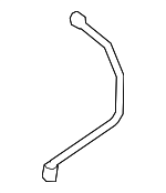 9A710328200 - Emission System: Breather Tube for Porsche: Cayenne Image