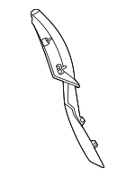 51137441975 - Body: Side Gate Trim for BMW: X6 Image