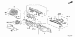 77322TA6A00 - Interior/Bumper: CAP, DRIVER COVER STAY (LOWER) for Acura Image