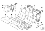52207039809 - Seats: Supporting Part, Filler for BMW Image