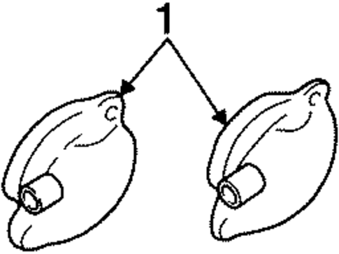 Horn for 1999 Oldsmobile Intrigue #0