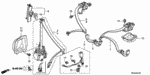 90133SZ4003 - Interior/Bumper: SCREW, ET (7X16) for Acura Image