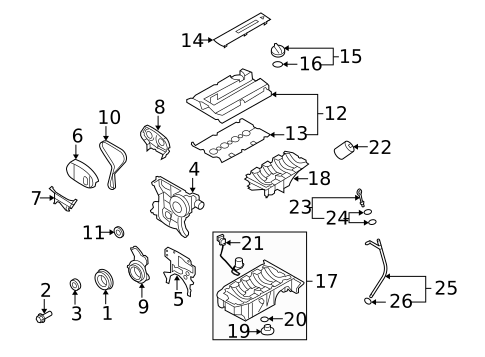 Engine Parts for 2008 Saturn Astra #0