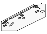 75260S0XA02 - Body: Rail Assembly for Honda: Odyssey Image