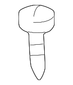 90116SV5A00 - Body: Rail Assembly Screw for Honda: Odyssey, Pilot Image