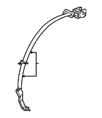 UX571D5AF - Electrical: Center Seat Belt for Chrysler: 300 Image