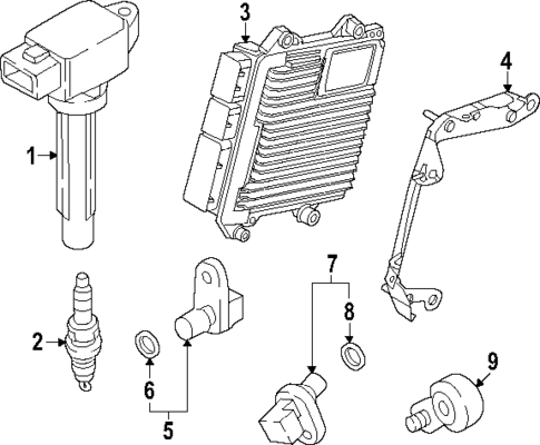 Ignition System for 2025 Mazda CX-70 #0