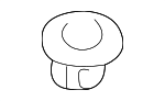 51418200729 - Body: Door Lock Knob Bezel for BMW Image image