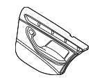 51428232632 - Body: Door Trim Panel for BMW: 323i, 325i, 325xi, 328i, 330i, 330xi Image
