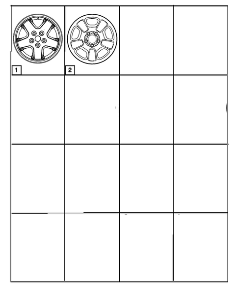 Wheels and Hardware for 2002 Jeep Liberty #0