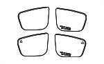 51165A07B75 - Body: Mirror Glass for BMW Image