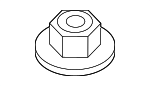 64509123157 - Electrical: Tail Lamp Assembly Nut for BMW Image
