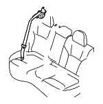 64661SL000VH - : Outer Belt Assembly for Subaru Image