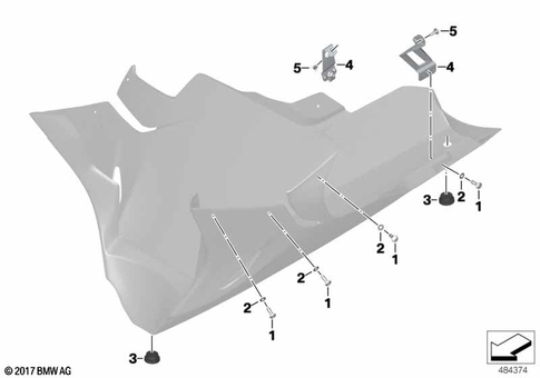 Motorcycle Frame for 2017 BMW-Motorrad HP4Race #2