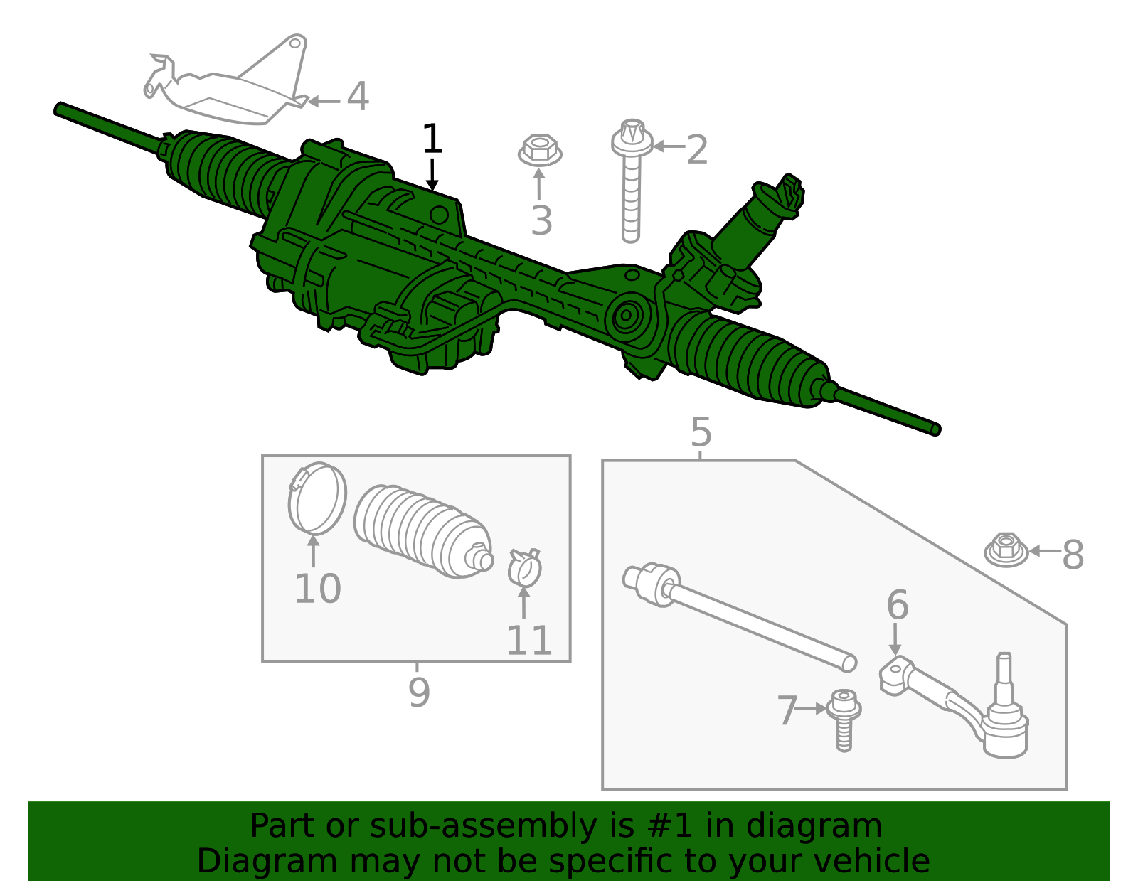 32106889106 - 2012-2024 BMW Gear Assembly (32-10-6-889-106) | BMW