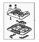 85070600 - : Console Assembly for Chevrolet: Silverado 1500, Silverado 2500 HD | GMC: Sierra 3500 HD Image