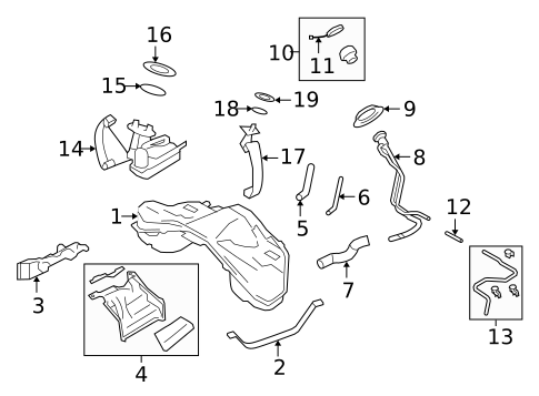 Fuel System Components for 2011 Nissan GT-R #0