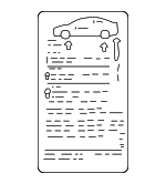 4190831 - Body: Label for Saab: 9-3, 9-5 Image