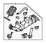 11718574815 - : Egr Cooler for BMW: 540d xDrive Image
