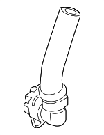 11718576801 - Emission System: 2018 BMW 540d xDrive - Cooling Pipe for BMW: 540d xDrive Image