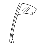 2197301655 - Body: Fixed Glass for Mercedes-Benz Image