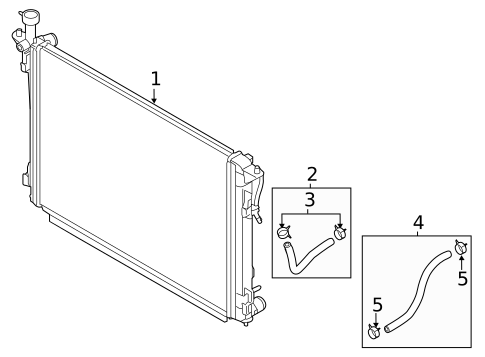 Oil Cooler for 2018 Kia Sedona #0