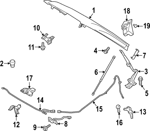 Hood & Components for 2026 Volvo EC40 #0