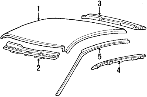 Roof for 1985 Honda Civic #0
