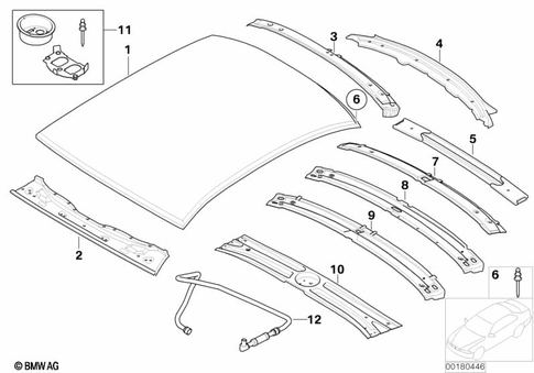 Roof for 2006 BMW 750Li #0