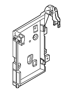 61135A1D5F6 - : Fuse Box Mount Bracket for BMW: 530i, 530i xDrive, 540i xDrive, 550e xDrive, i5, i7, M5 Image
