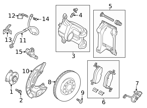 Front Brakes for 2025 Volkswagen ID. Buzz #6