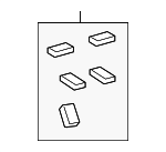 5883650010 - Body: Console Body Pad for Lexus: LS460, LS600h Image