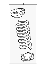 LR141908 - : Coil Spring for Land-Rover Image