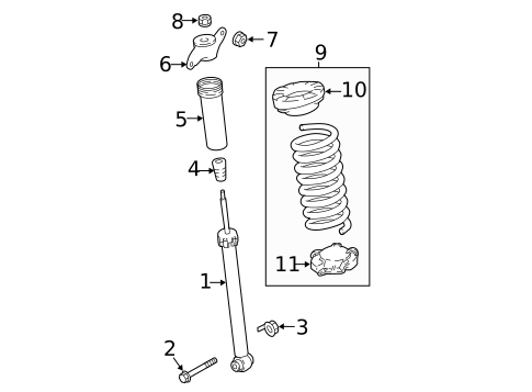 Shocks & Components for 2022 Land Rover Range Rover Velar #0