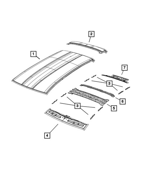 Roof for 2021 Fiat 500X #0