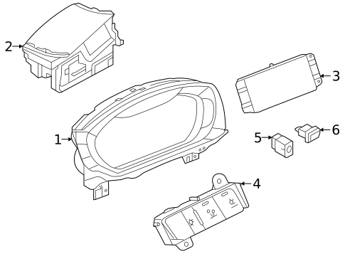 Antenna & Radio for 2022 Audi RS6 Avant #2