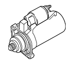 2Z911023FX - : Starter for Volkswagen: Jetta Image