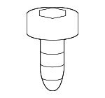 91504SR2000ZM - Body: Front Cover Clip for Acura Image