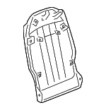 89045467 - Body: Seat Back Panel for Chevrolet: Equinox | Pontiac: Torrent Image