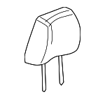 19169321 - Body: Headrest for Chevrolet: Equinox | Pontiac: Torrent Image