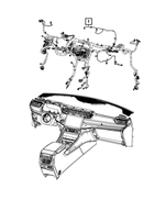 68586005AB - Electrical: Instrument Panel Wiring for Jeep: Grand Cherokee, Grand Cherokee L Image